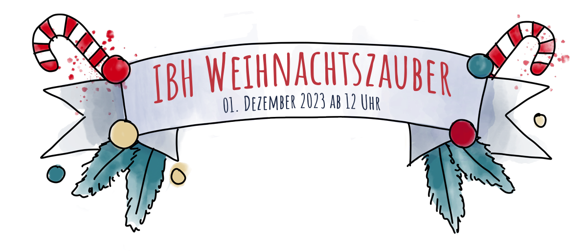 Banner IBH IT-Service GmbH Weihnachtszauber 2023 01.Dezember ab 12 Uhr
